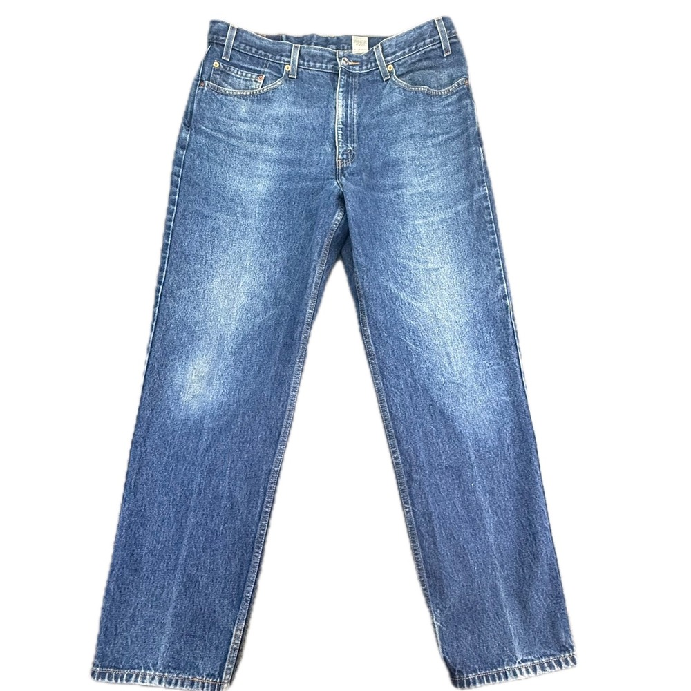 Levis 550 Jeans Mens 38x32 Blue Relaxed Fit Tapered Leg Denim 00550-0216 1999